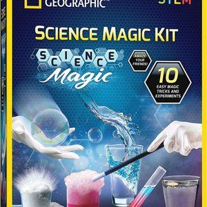 NATIONAL GEOGRAPHIC Magic Chemistry Set - Perform 10 Amazing Easy Tricks